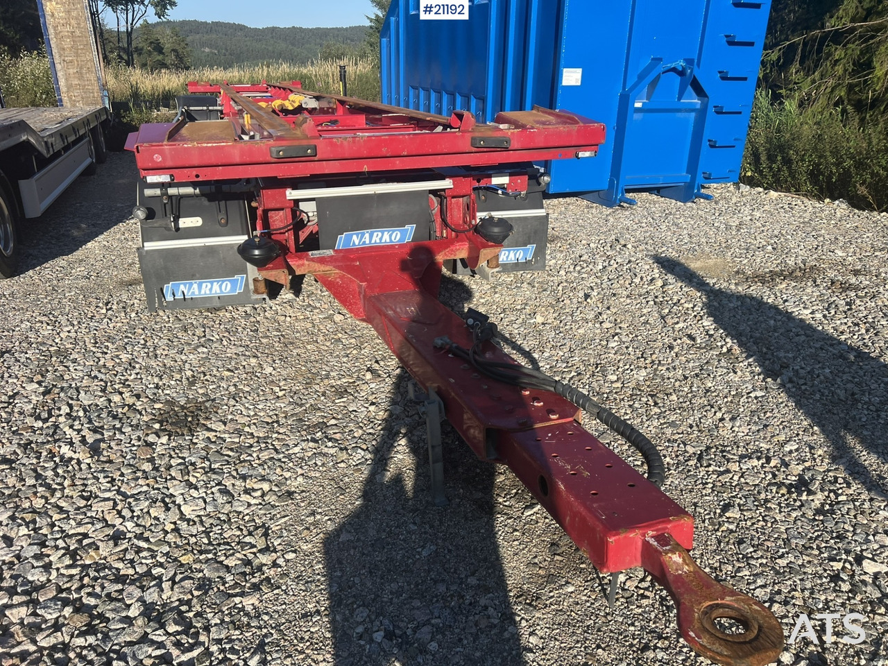 Narko 4 akslet container henger - 滚出式/ 箕斗拖车:图5 Narko 4 akslet container henger - 滚出式/ 箕斗拖车:图5