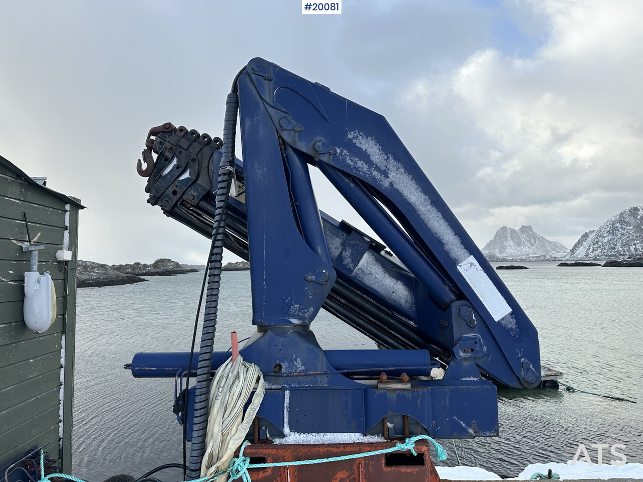 Palfinger PK 14080 C kran m/ hydraulikk pumpe - 装载起重机:图1 Palfinger PK 14080 C kran m/ hydraulikk pumpe - 装载起重机:图1