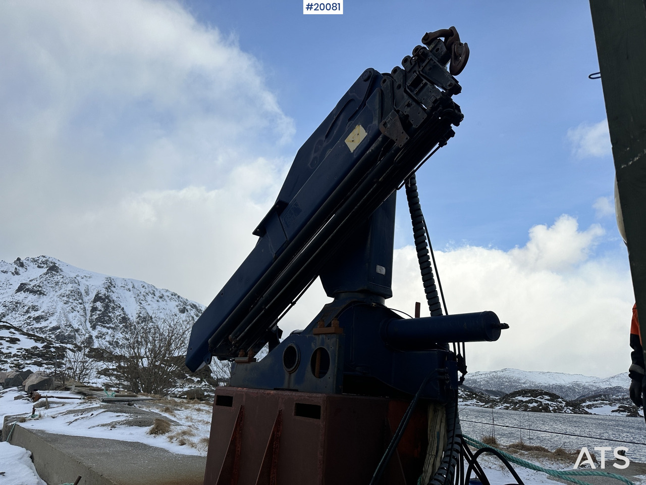 Palfinger PK 14080 C kran m/ hydraulikk pumpe - 装载起重机:图2 Palfinger PK 14080 C kran m/ hydraulikk pumpe - 装载起重机:图2