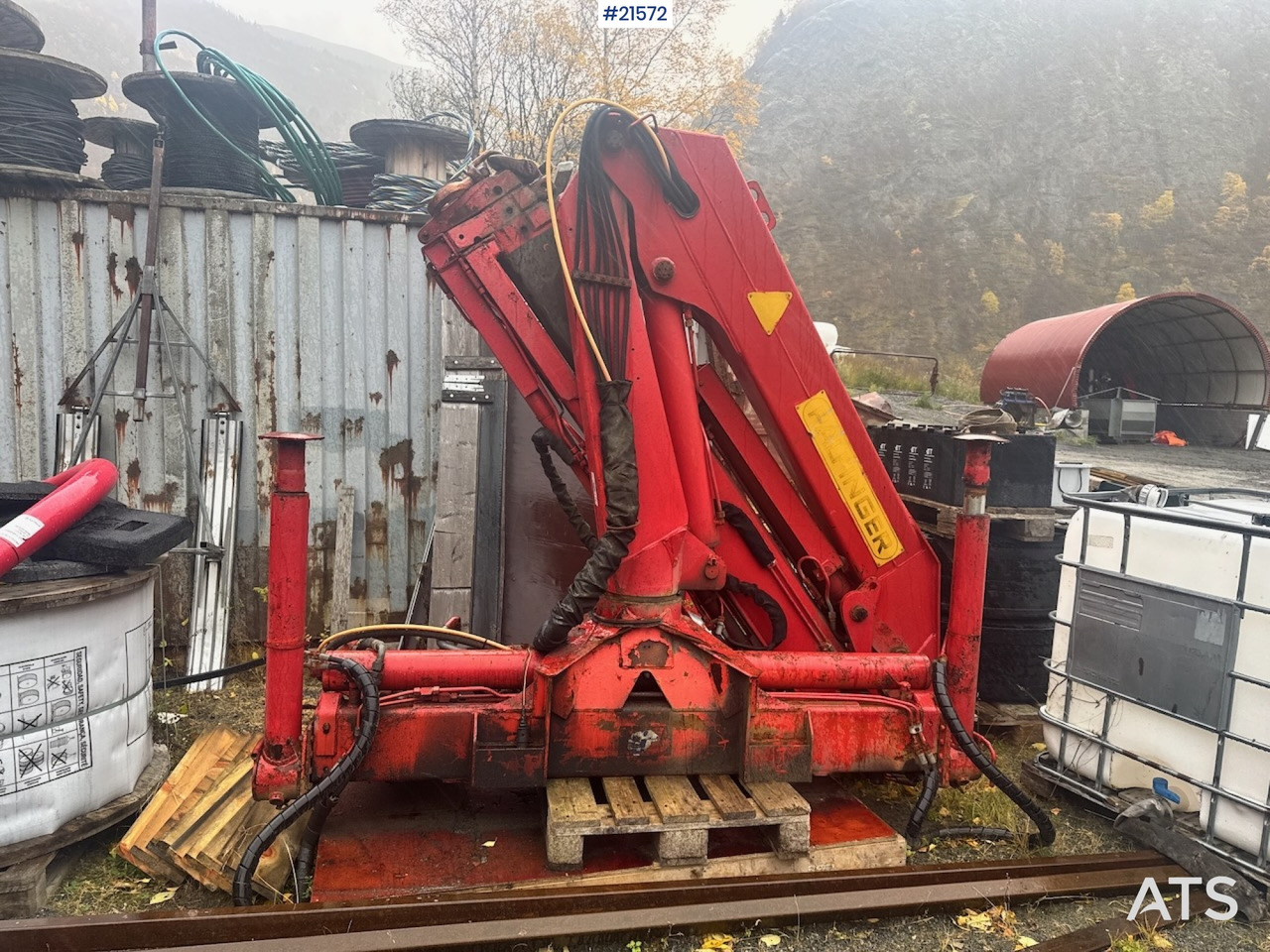 Palfinger PK10500 Kran - 装载起重机:图1 Palfinger PK10500 Kran - 装载起重机:图1