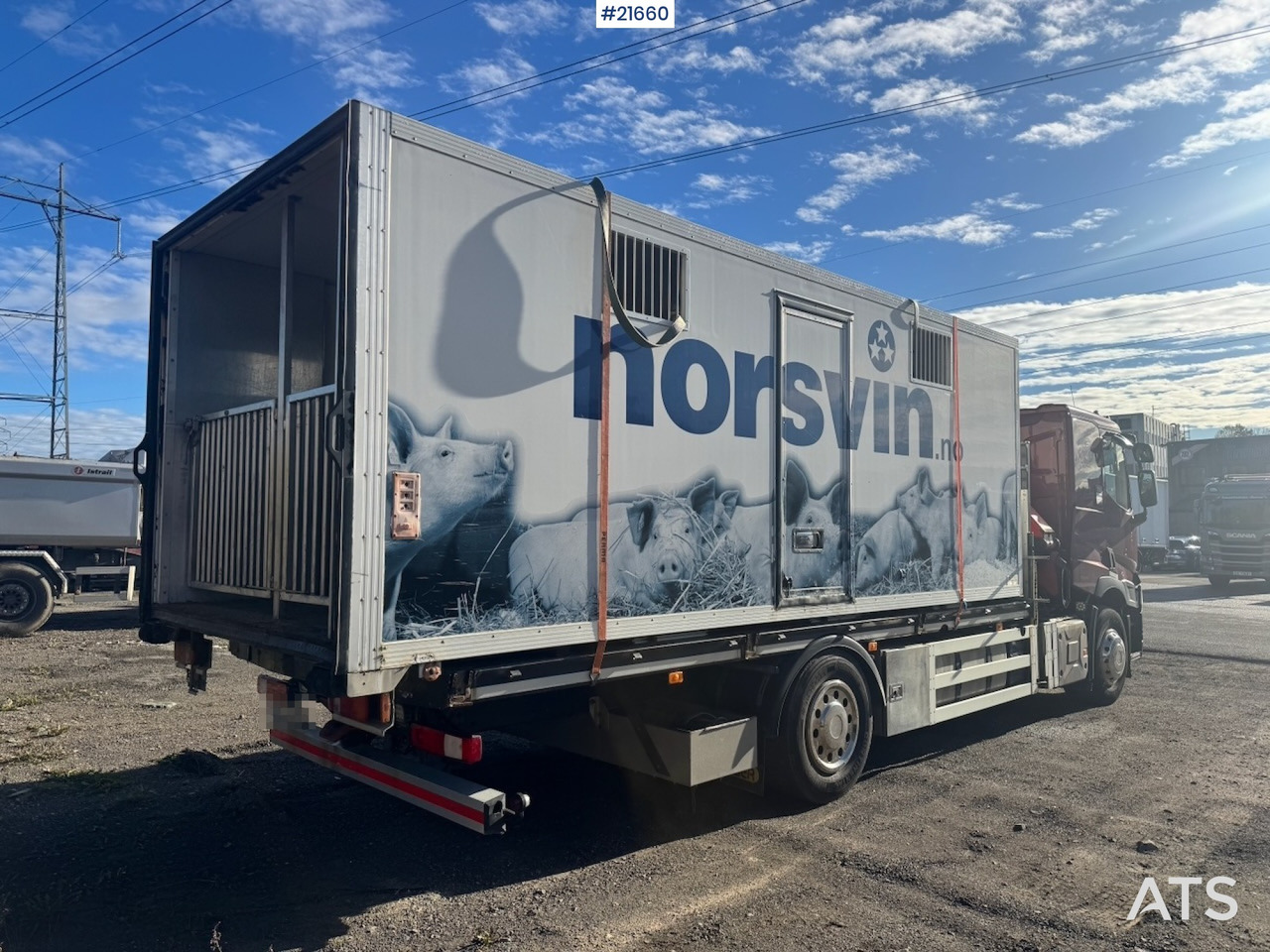 Renault Renault T380 6x2 Kranbil m/ 19 t/m Palfinger - 起重车:图4 Renault Renault T380 6x2 Kranbil m/ 19 t/m Palfinger - 起重车:图4