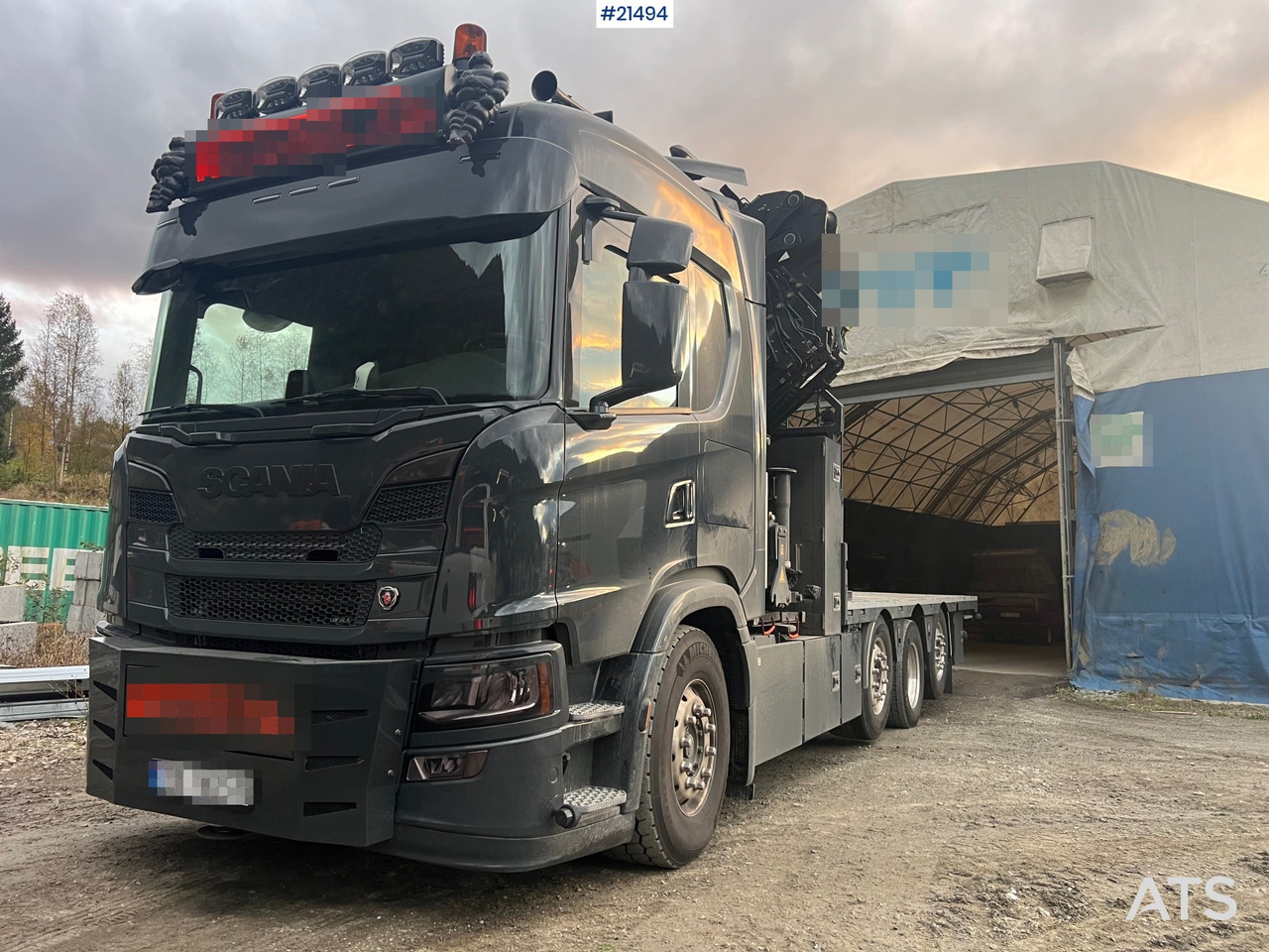 Scania G560 - 起重车:图1 Scania G560 - 起重车:图1