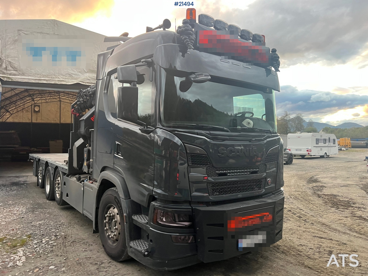 Scania G560 - 起重车:图4 Scania G560 - 起重车:图4