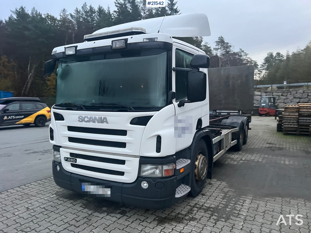Scania P420 6x2 chassi m/ lift Rep.Objekt - 驾驶室底盘卡车:图3 Scania P420 6x2 chassi m/ lift Rep.Objekt - 驾驶室底盘卡车:图3