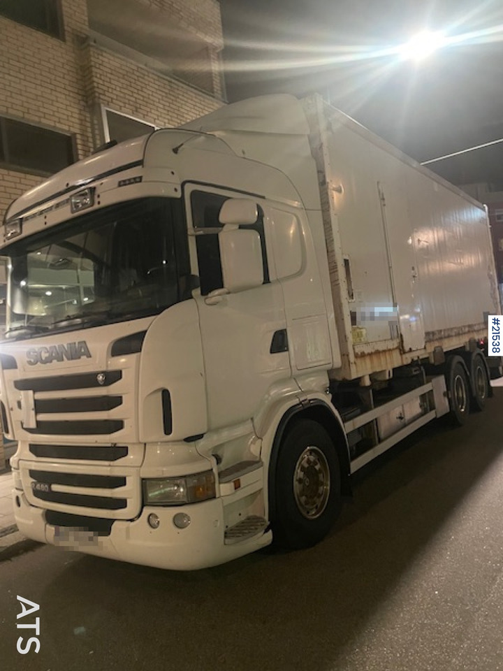 Scania R480 Skapbil m/ 2t lift - 厢式卡车:图1 Scania R480 Skapbil m/ 2t lift - 厢式卡车:图1