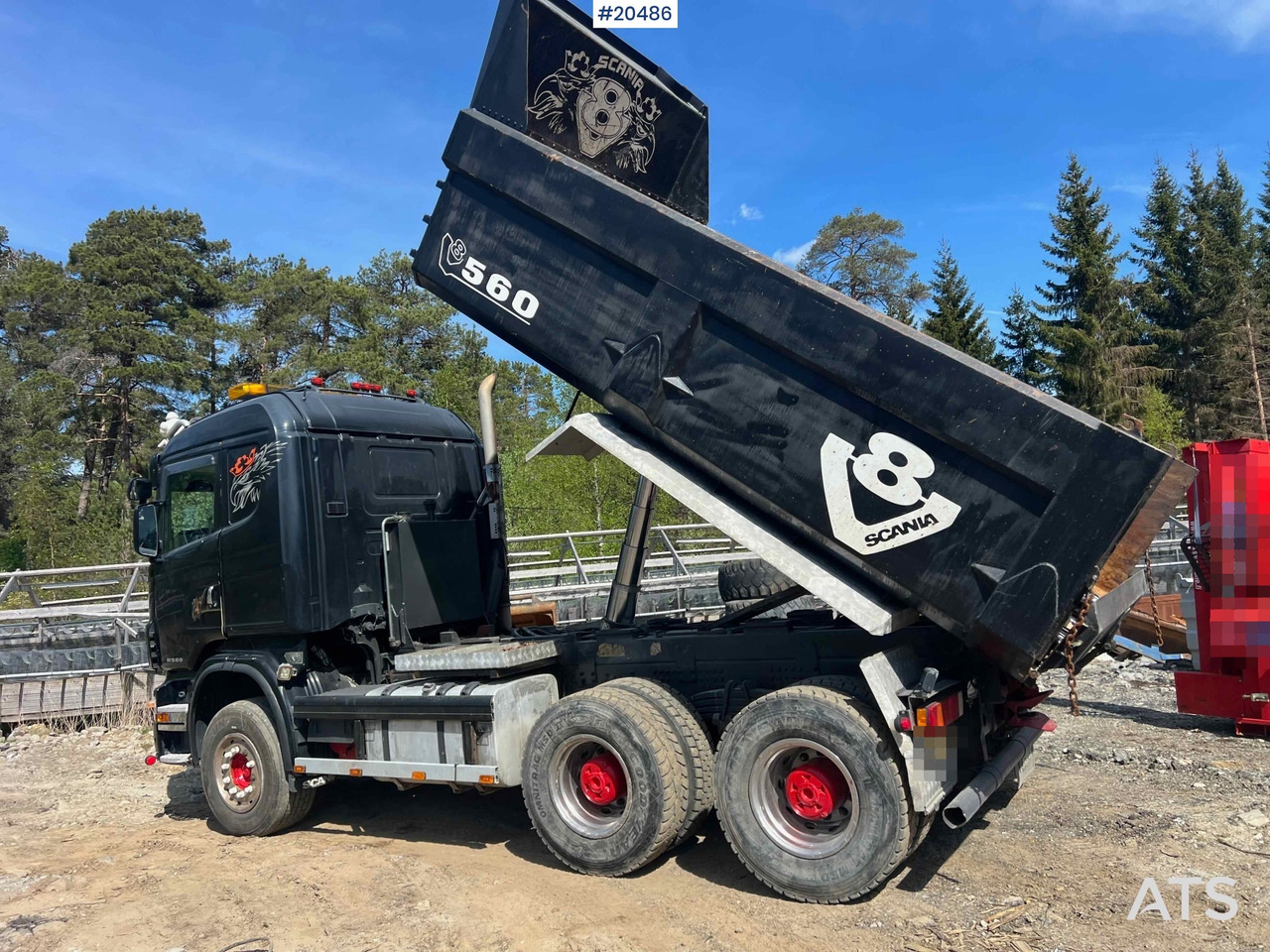 翻斗车 Scania R560:图16 翻斗车 Scania R560:图16