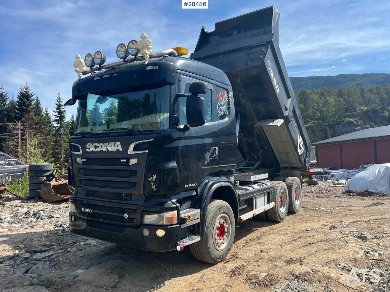 Scania R560 - 翻斗车:图1 Scania R560 - 翻斗车:图1