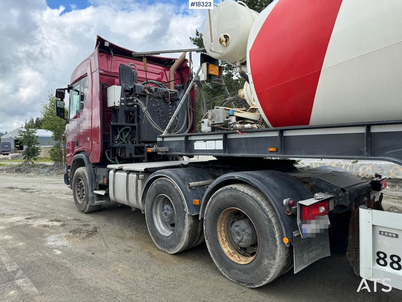 Scania R580 - 混凝土搅拌车:图4 Scania R580 - 混凝土搅拌车:图4