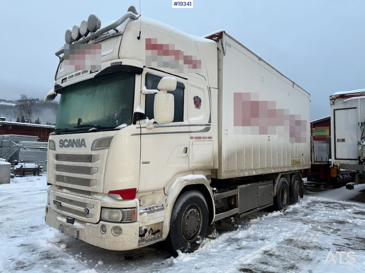 Scania R580 - 厢式卡车:图1 Scania R580 - 厢式卡车:图1