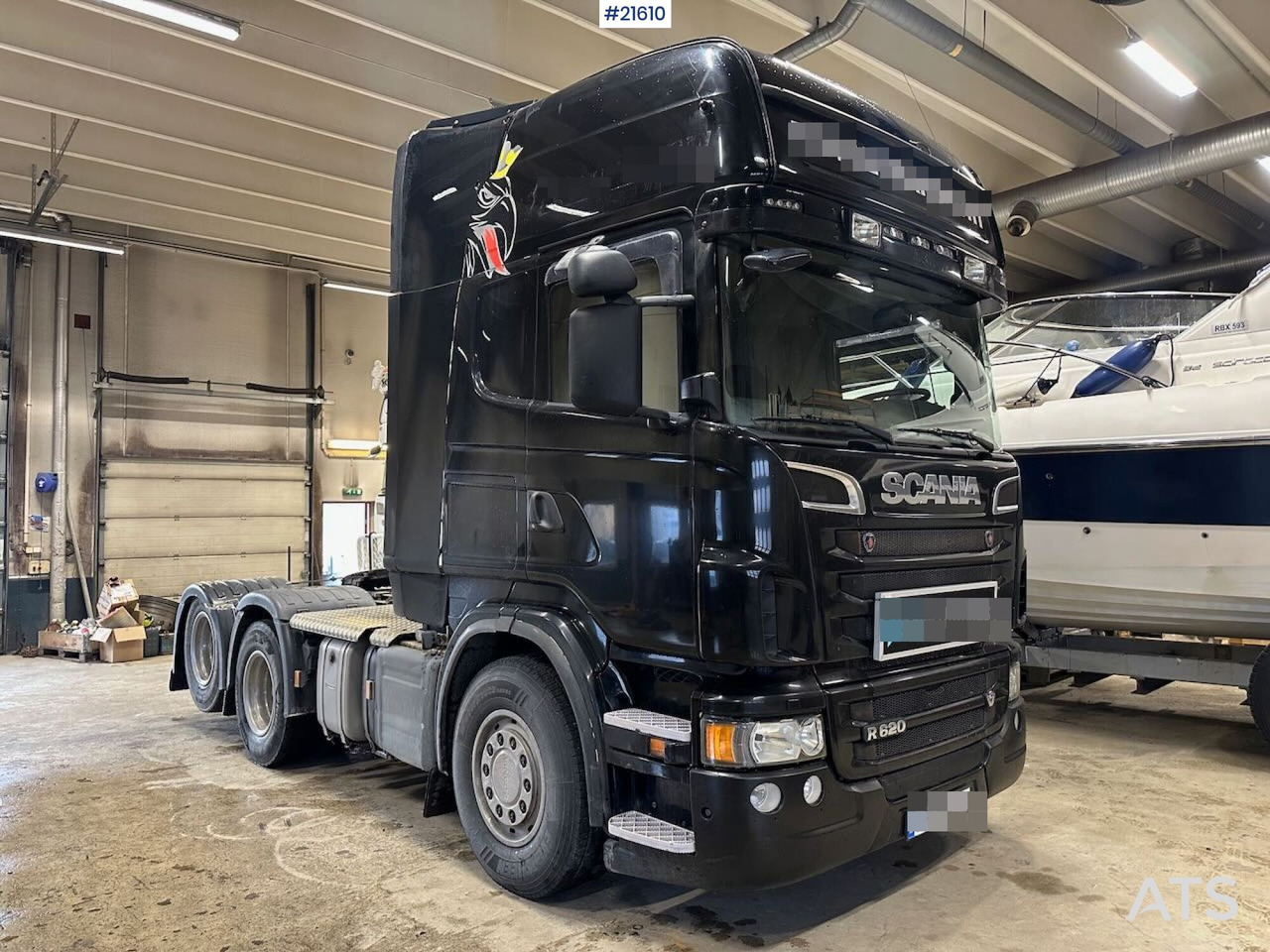 Scania R620 6x2 trekkvogn m/ tipphydraulikk og opplegg for asfaltpåbygg. Clutch byttet i juni. SE VIDEO. - 牵引车:图2 Scania R620 6x2 trekkvogn m/ tipphydraulikk og opplegg for asfaltpåbygg. Clutch byttet i juni. SE VIDEO. - 牵引车:图2