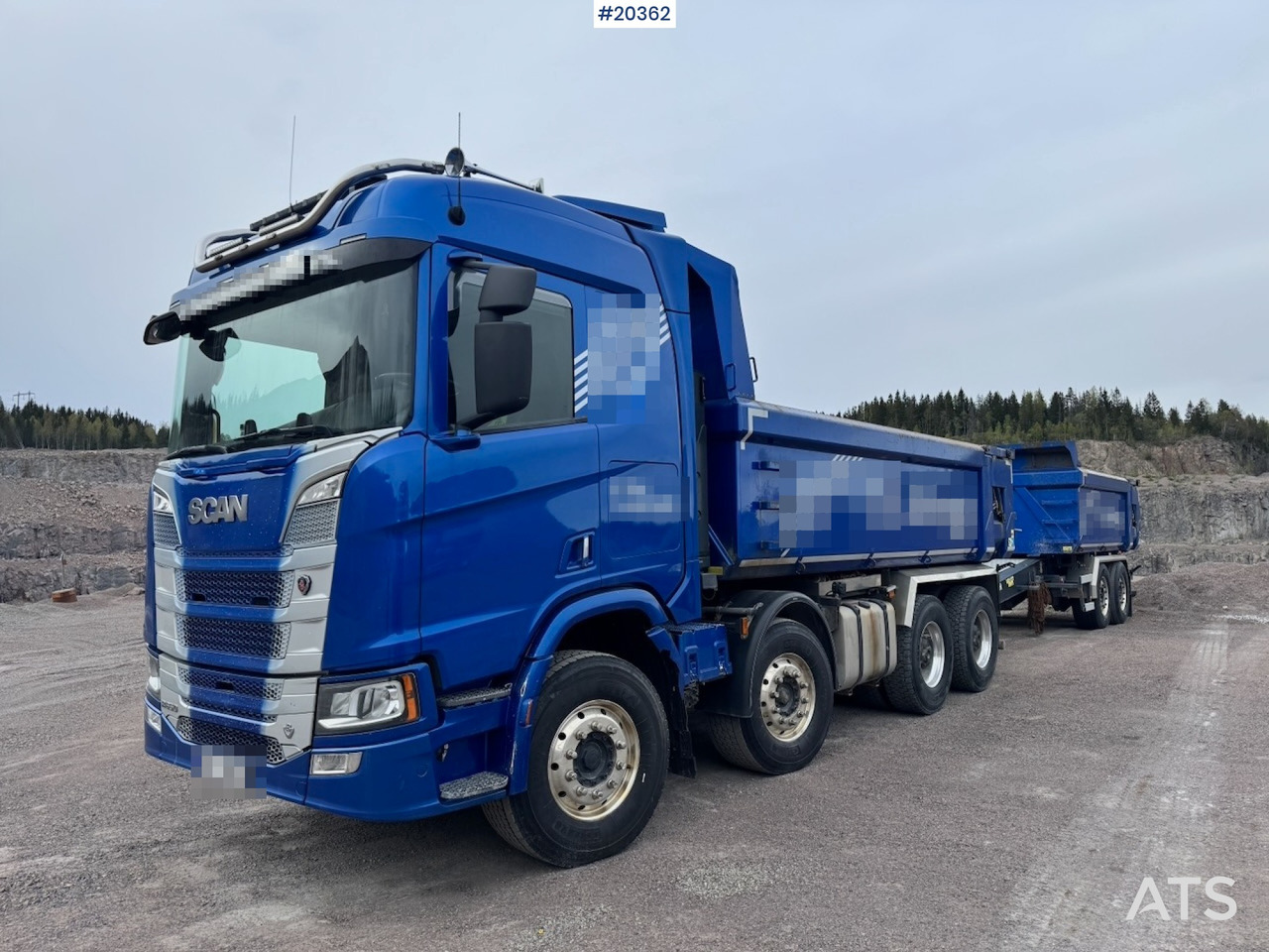 Scania R650 - 翻斗车:图1 Scania R650 - 翻斗车:图1