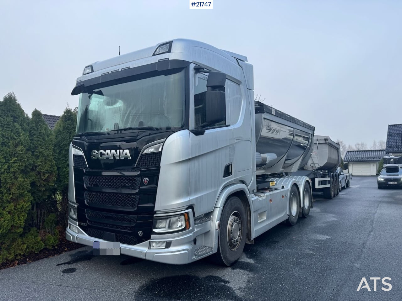 Scania R660 6X4 Asfaltbil m/ Carnehl asfaltkjerre - 翻斗车:图1 Scania R660 6X4 Asfaltbil m/ Carnehl asfaltkjerre - 翻斗车:图1