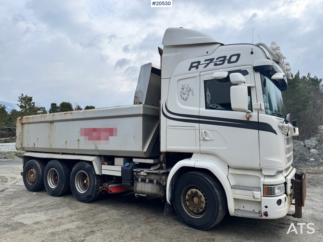 Scania R730 - 翻斗车:图2 Scania R730 - 翻斗车:图2