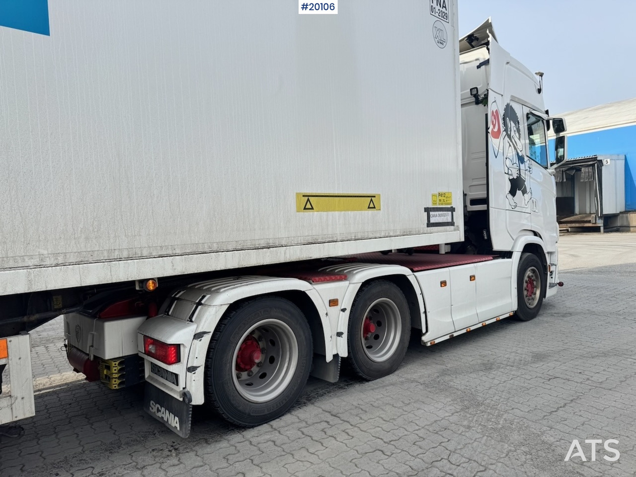 Scania S590 6x4 Trekkvogn - 牵引车:图4 Scania S590 6x4 Trekkvogn - 牵引车:图4