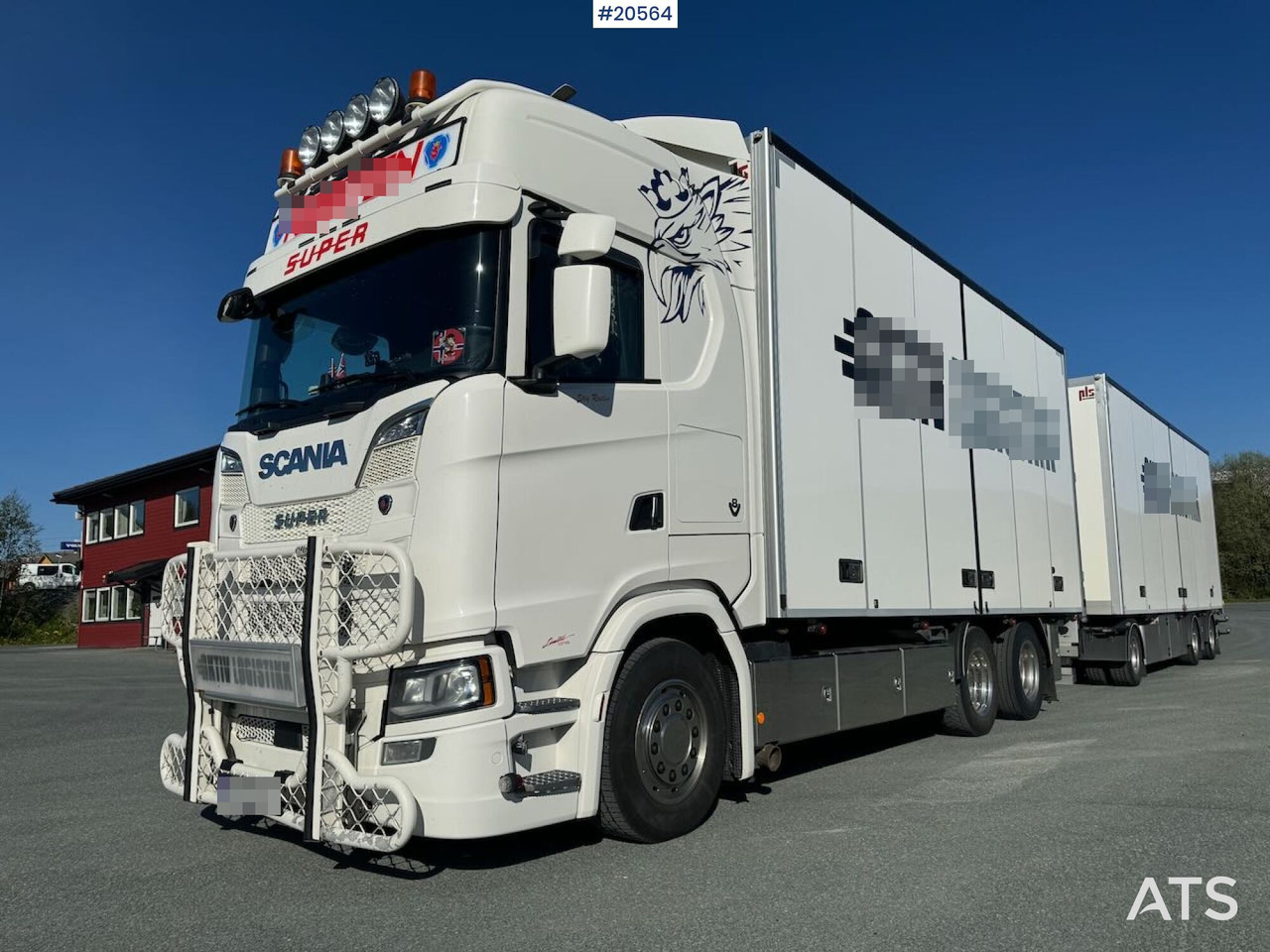 Scania S650 - 厢式卡车:图1 Scania S650 - 厢式卡车:图1