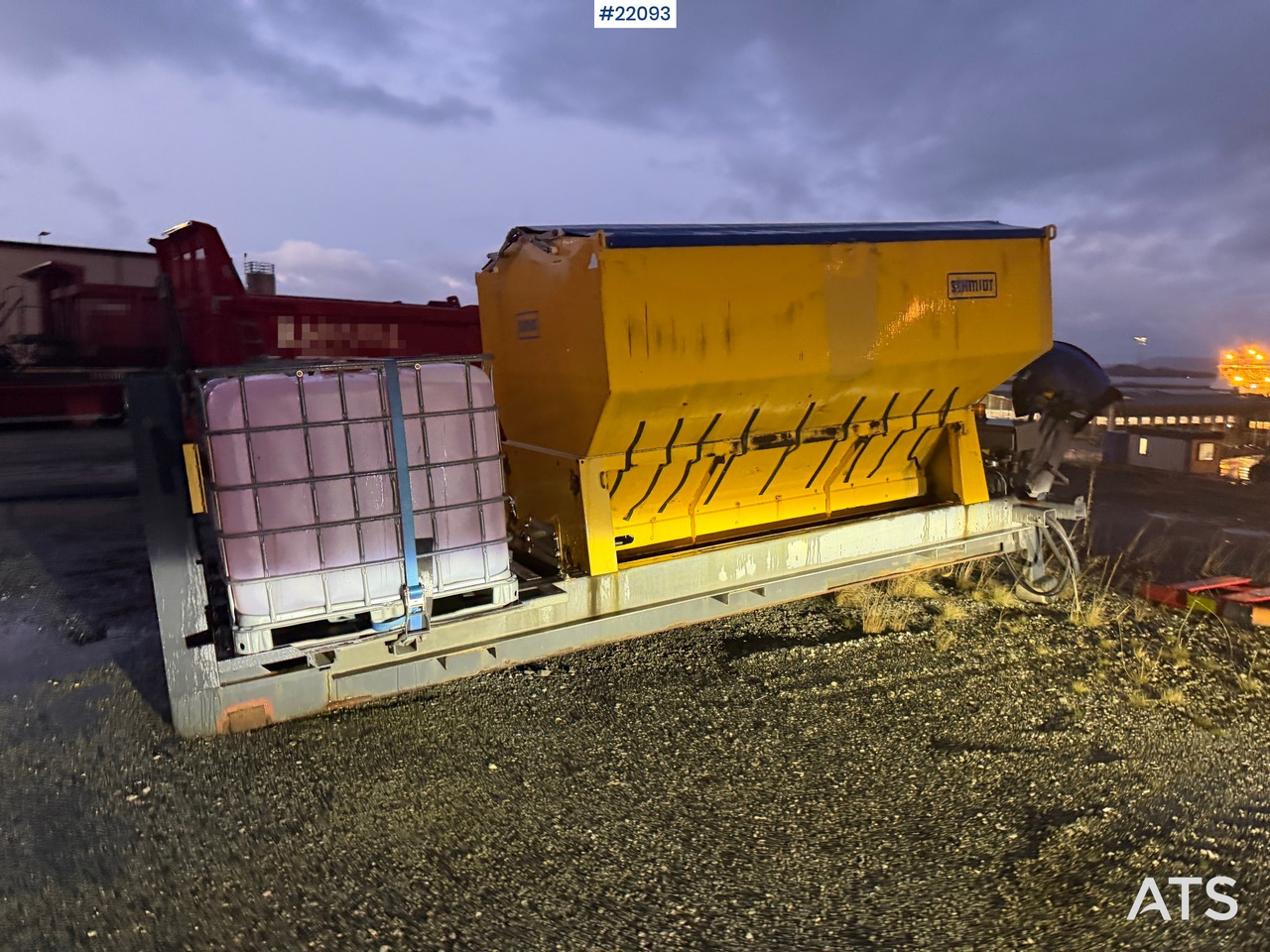 Schmidt Stratos B70C-30 salt/sand strøer m/ krokramme - 撒沙机/ 撒盐机:图3 Schmidt Stratos B70C-30 salt/sand strøer m/ krokramme - 撒沙机/ 撒盐机:图3