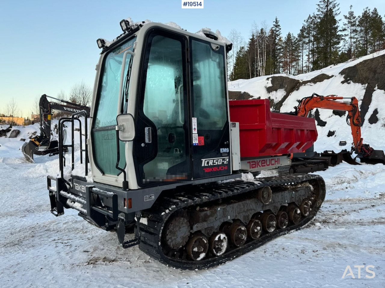 Takeuchi TCR50-2 - 自卸车:图2 Takeuchi TCR50-2 - 自卸车:图2