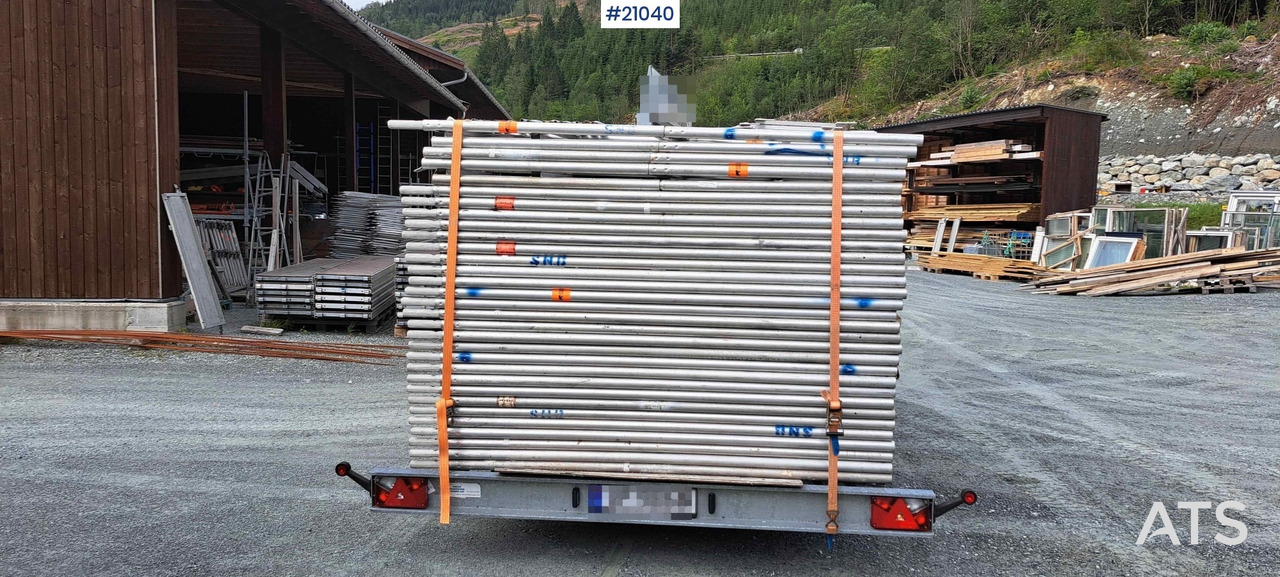 Temared Temared stillashenger 3.5 t m/ 364 m2 stillas - 全挂车:图5 Temared Temared stillashenger 3.5 t m/ 364 m2 stillas - 全挂车:图5