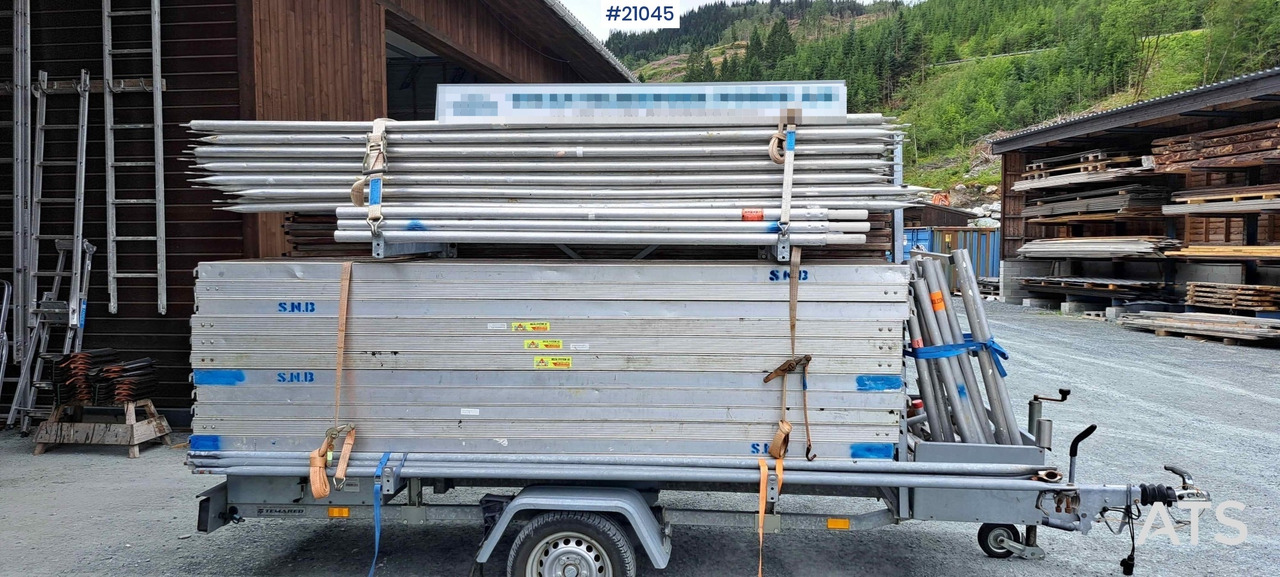 Temared Temared stillashenger m/ 162m2 stillas - 全挂车:图2 Temared Temared stillashenger m/ 162m2 stillas - 全挂车:图2
