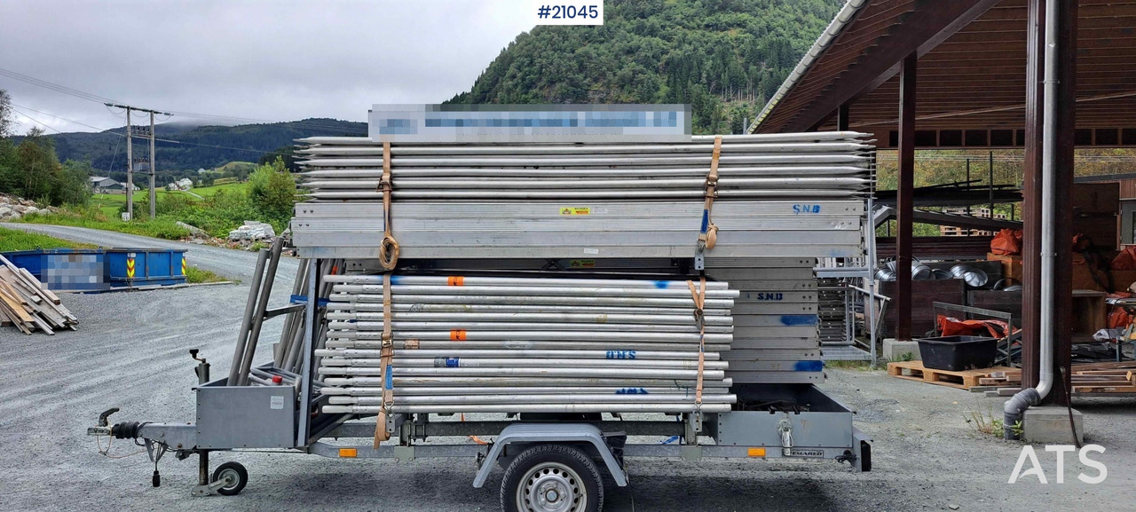 Temared Temared stillashenger m/ 162m2 stillas - 全挂车:图3 Temared Temared stillashenger m/ 162m2 stillas - 全挂车:图3