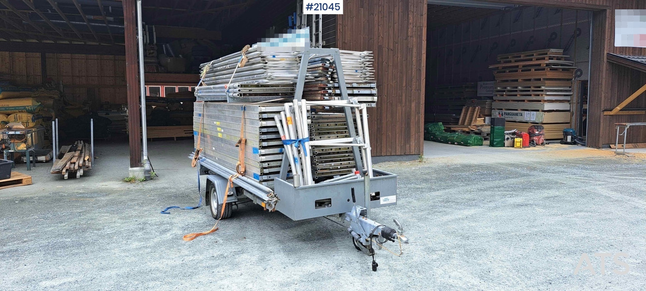 Temared Temared stillashenger m/ 162m2 stillas - 全挂车:图1 Temared Temared stillashenger m/ 162m2 stillas - 全挂车:图1