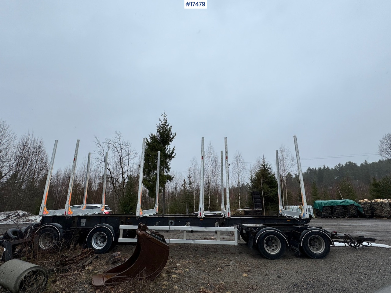Trailer-Bygg tømmerhenger - 木材运输拖车:图5 Trailer-Bygg tømmerhenger - 木材运输拖车:图5