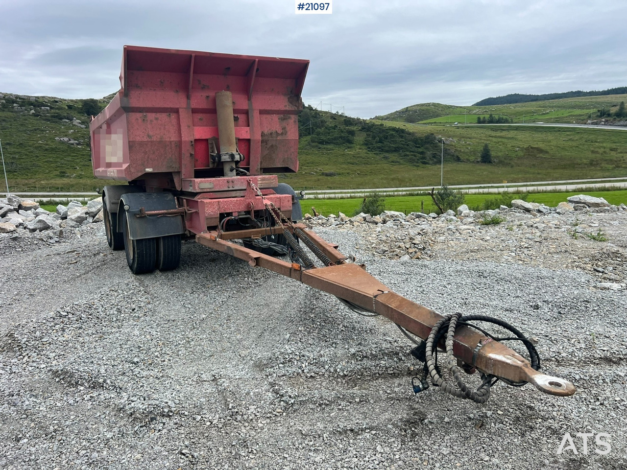 Triolift 2 akslet tipp henger - 翻斗拖车:图1 Triolift 2 akslet tipp henger - 翻斗拖车:图1