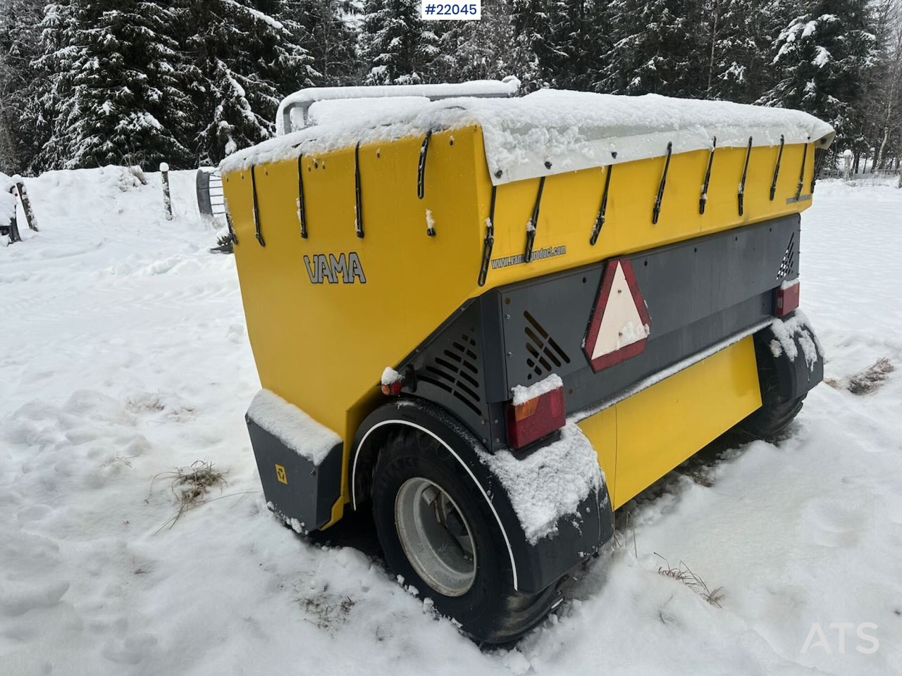 Vama 2015 Vama strøvogn. Lite brukt! - 撒沙机/ 撒盐机:图5 Vama 2015 Vama strøvogn. Lite brukt! - 撒沙机/ 撒盐机:图5