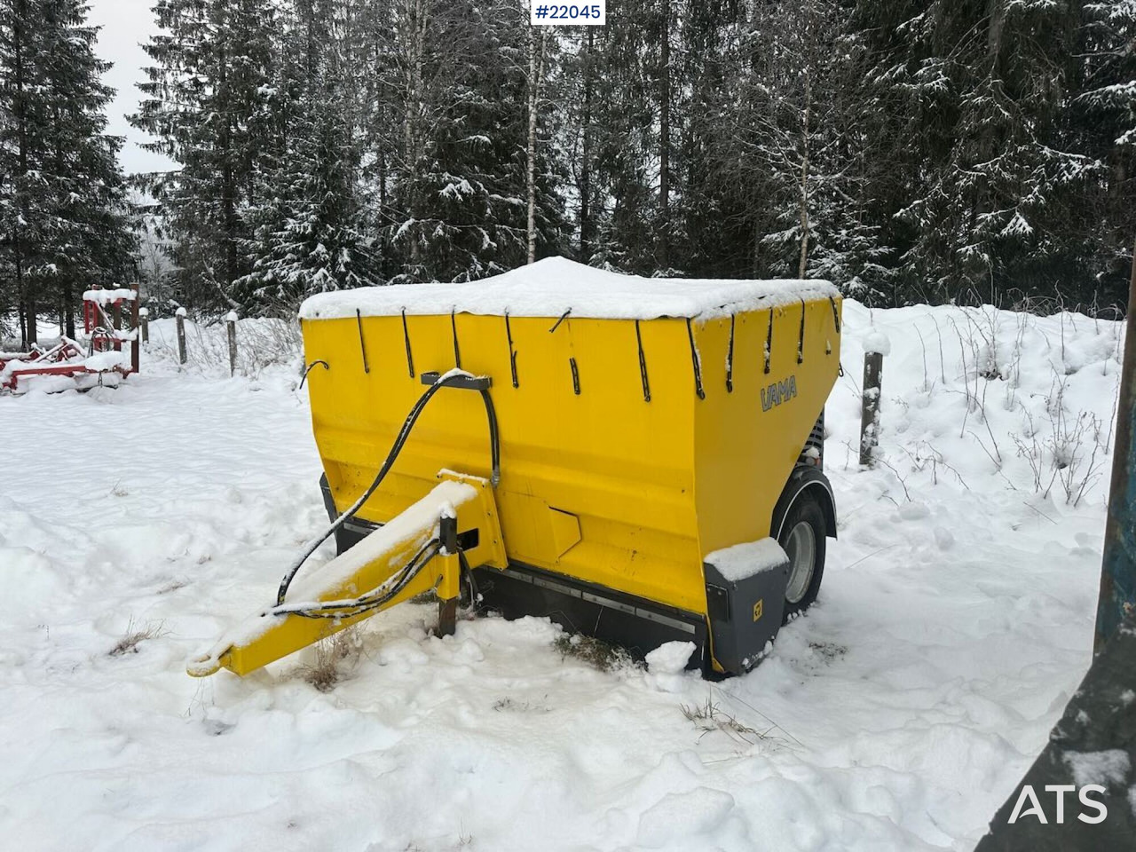 Vama 2015 Vama strøvogn. Lite brukt! - 撒沙机/ 撒盐机:图1 Vama 2015 Vama strøvogn. Lite brukt! - 撒沙机/ 撒盐机:图1