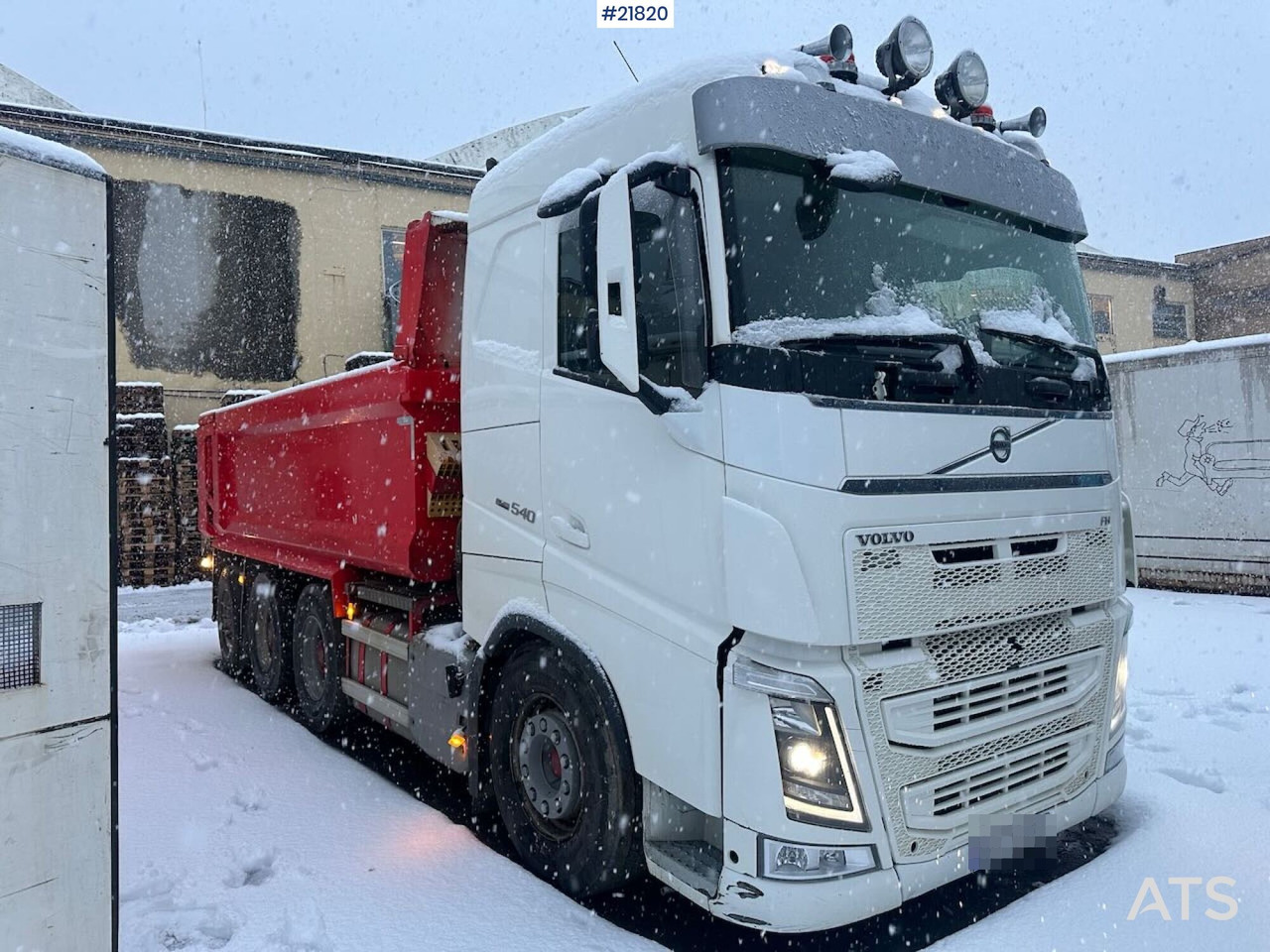 Volvo 2017 Volvo FH540 8x4 tippbil m/ ny dual clutch - 翻斗车:图3 Volvo 2017 Volvo FH540 8x4 tippbil m/ ny dual clutch - 翻斗车:图3