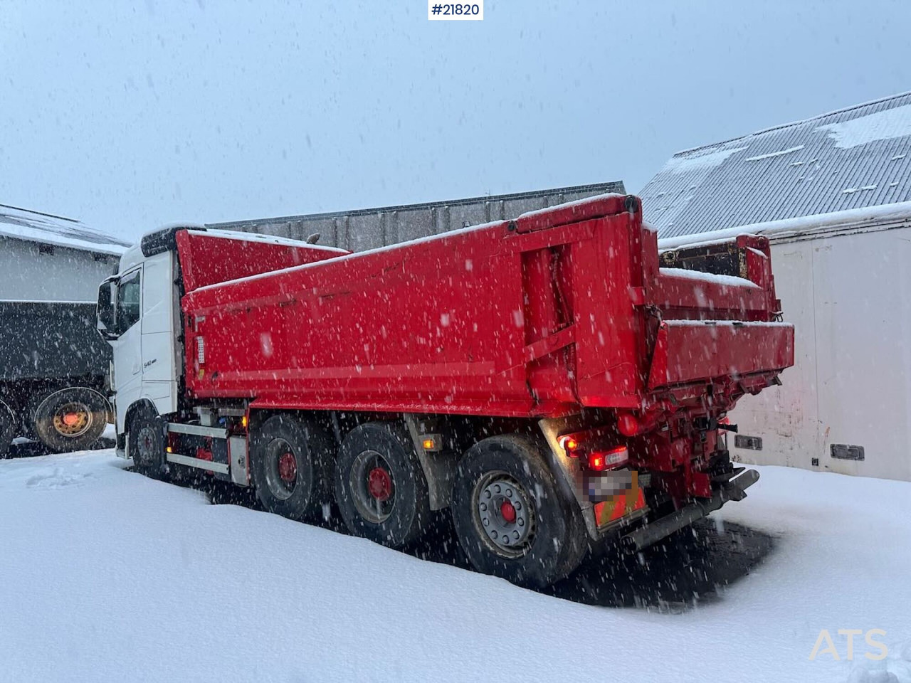 Volvo 2017 Volvo FH540 8x4 tippbil m/ ny dual clutch - 翻斗车:图4 Volvo 2017 Volvo FH540 8x4 tippbil m/ ny dual clutch - 翻斗车:图4