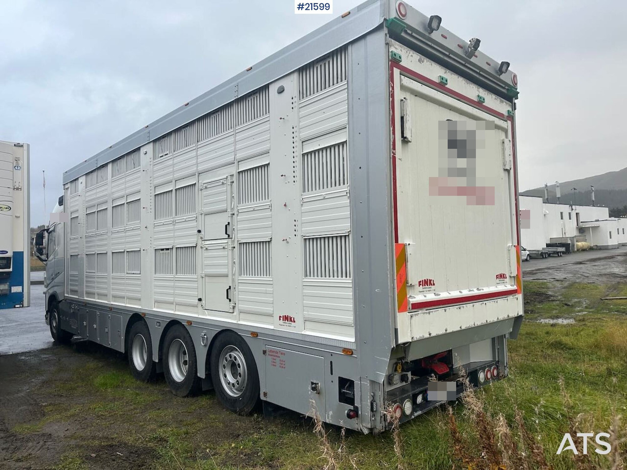 Volvo 540 8x4 dyrebil m/ Finkl påbygg, onspot og godkjent til 225 dyr - 牲畜运输车:图4 Volvo 540 8x4 dyrebil m/ Finkl påbygg, onspot og godkjent til 225 dyr - 牲畜运输车:图4