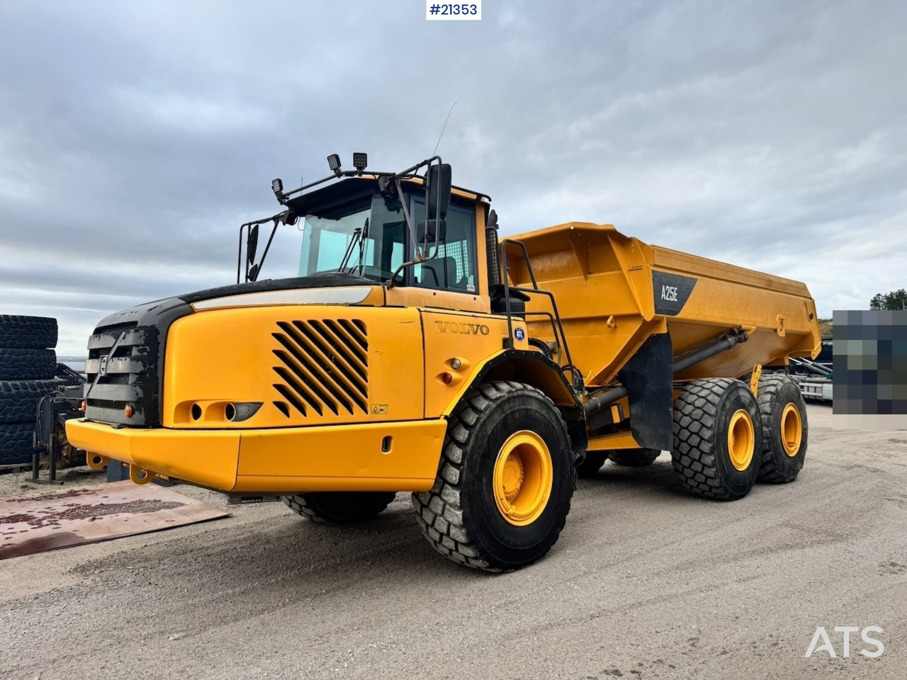 Volvo A25E Dumper - 铰接式自卸车:图2 Volvo A25E Dumper - 铰接式自卸车:图2