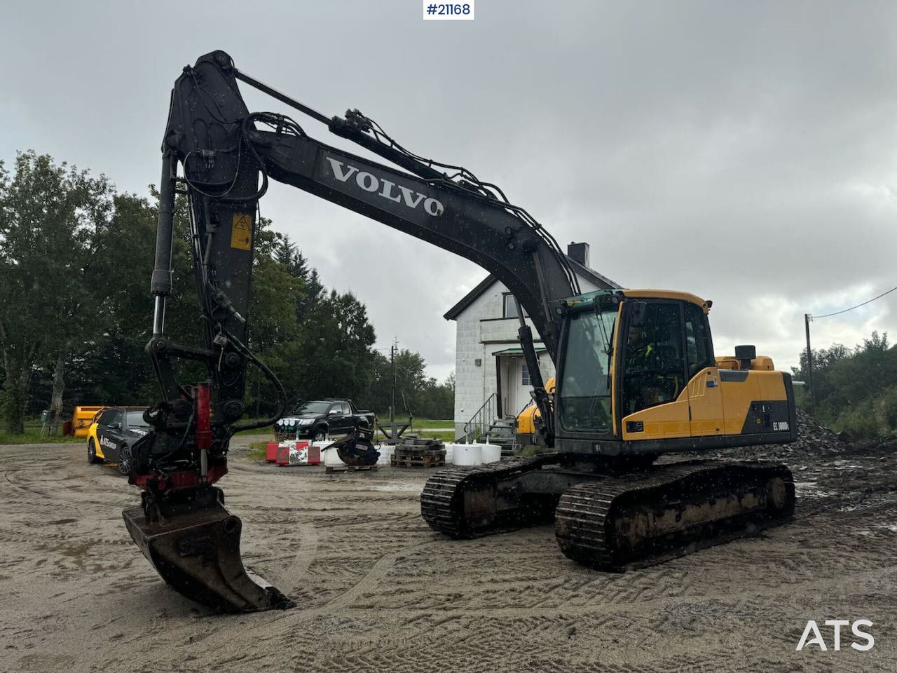 Volvo EC180DL - 履带式挖掘机:图4 Volvo EC180DL - 履带式挖掘机:图4
