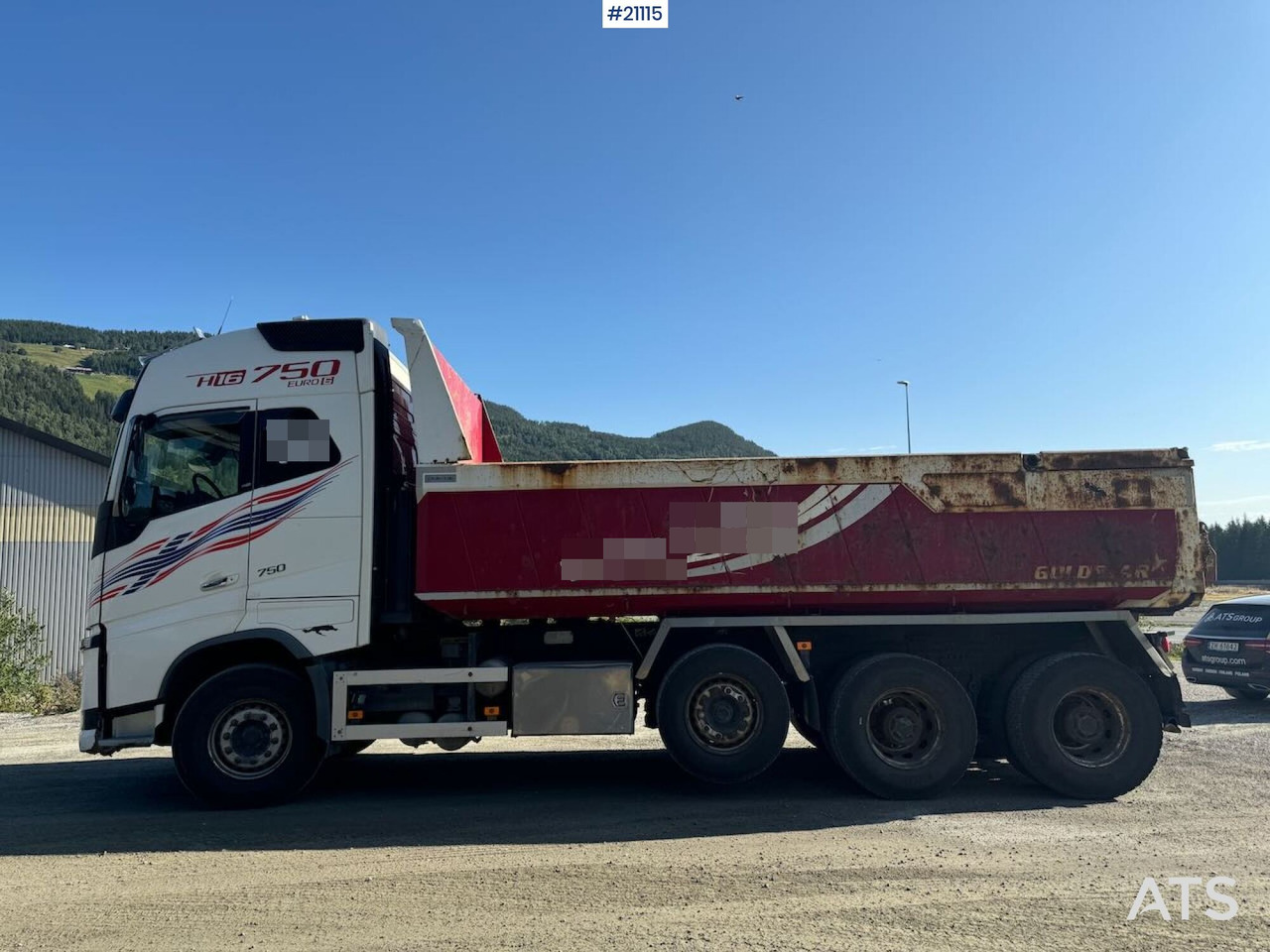 Volvo FH16 750 - 翻斗车:图3 Volvo FH16 750 - 翻斗车:图3