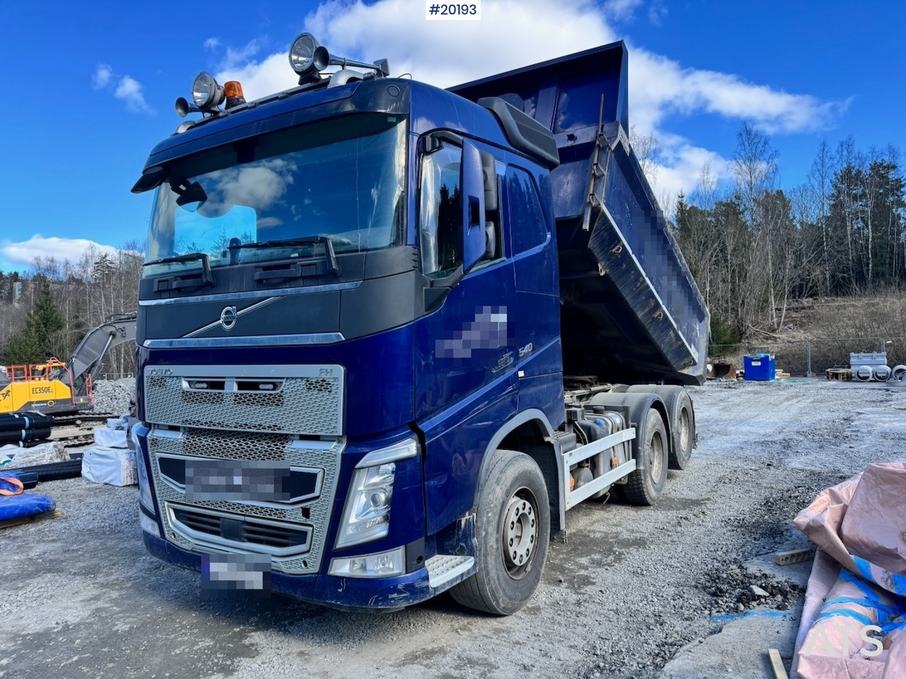 Volvo FH540 - 翻斗车:图1 Volvo FH540 - 翻斗车:图1