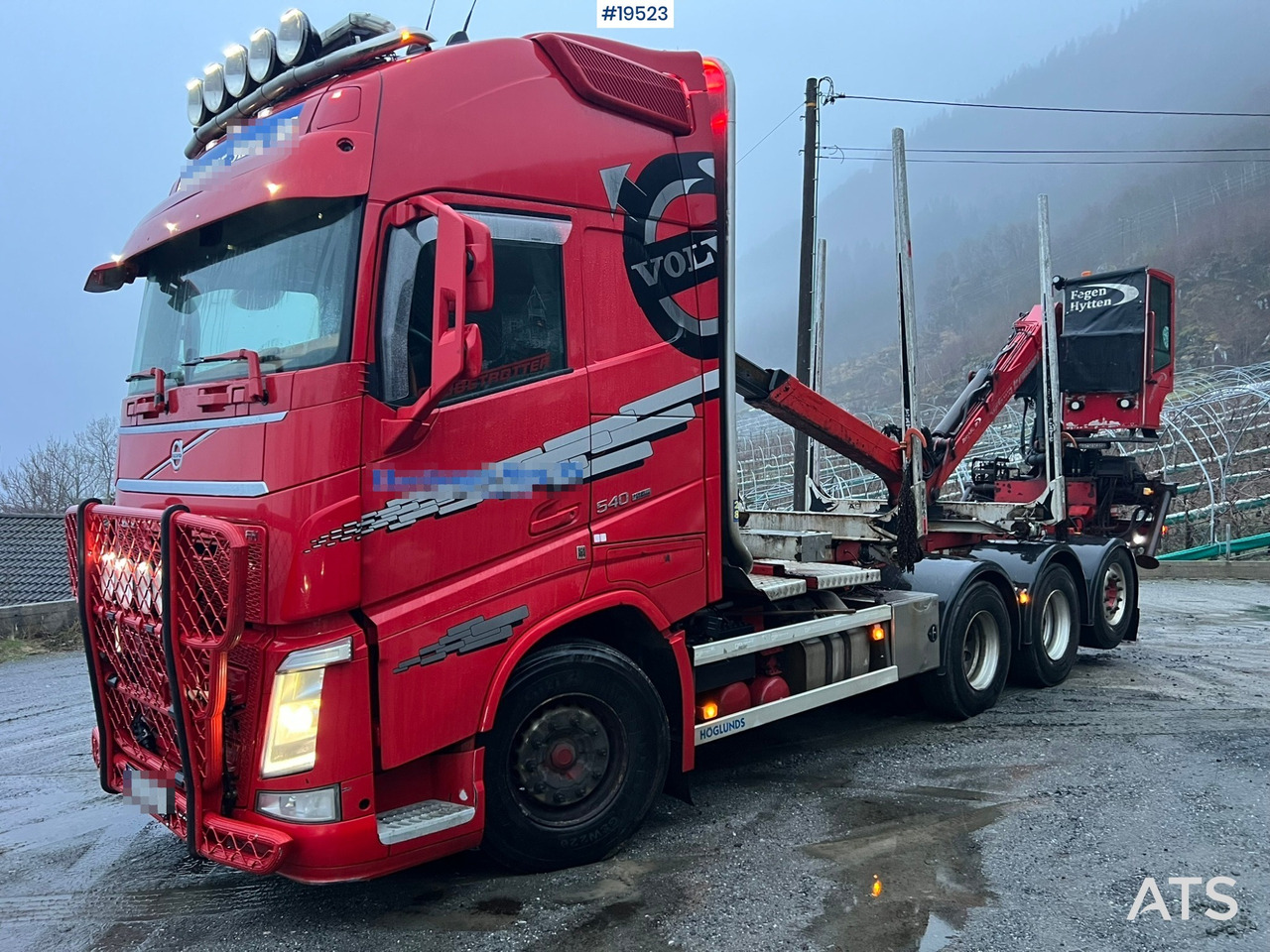 木材运输车 Volvo FH540：图17