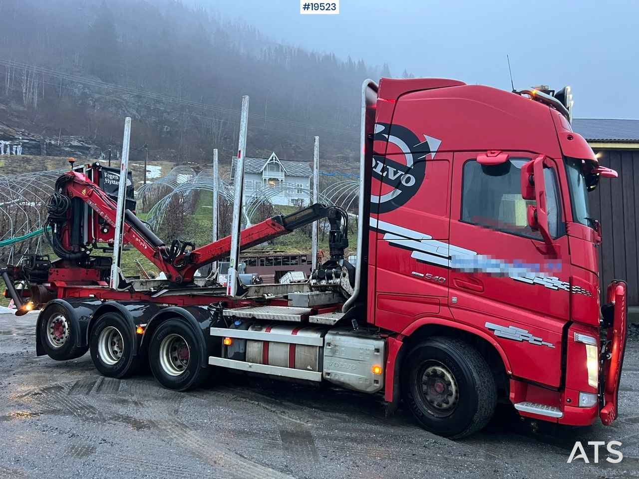 木材运输车 Volvo FH540：图7