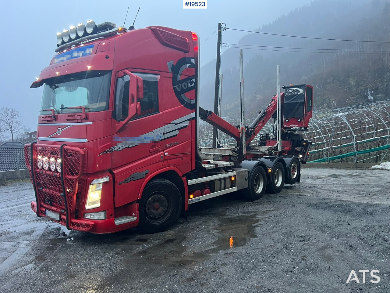 木材运输车 Volvo FH540：图47