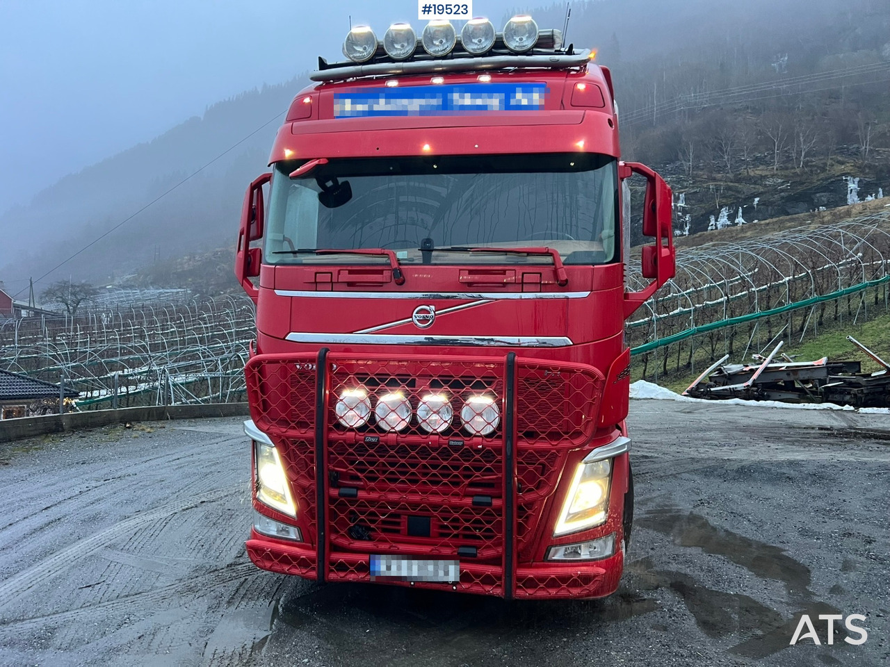 木材运输车 Volvo FH540：图19