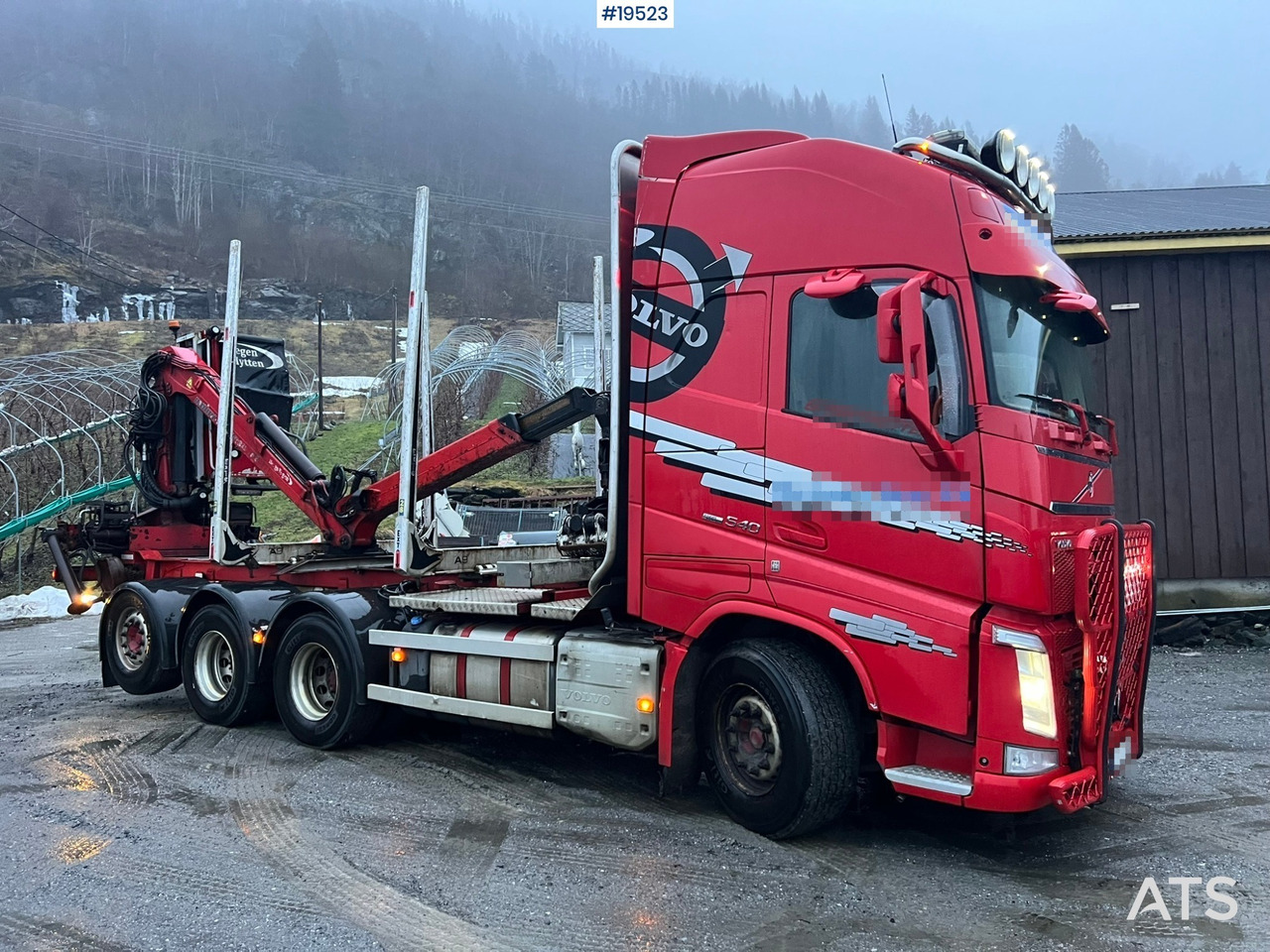 木材运输车 Volvo FH540：图6
