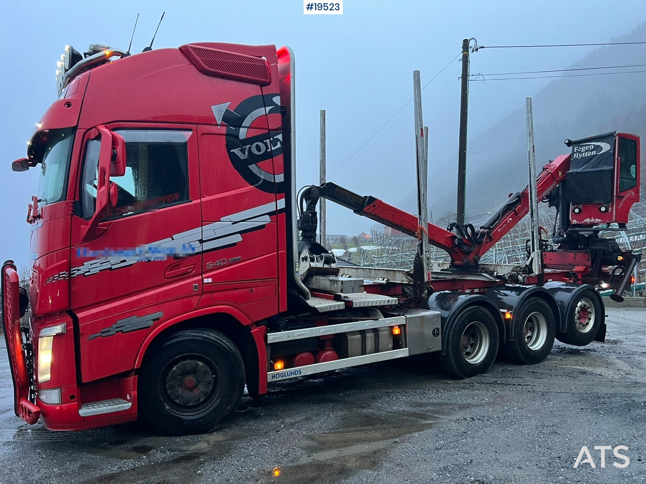 木材运输车 Volvo FH540：图16