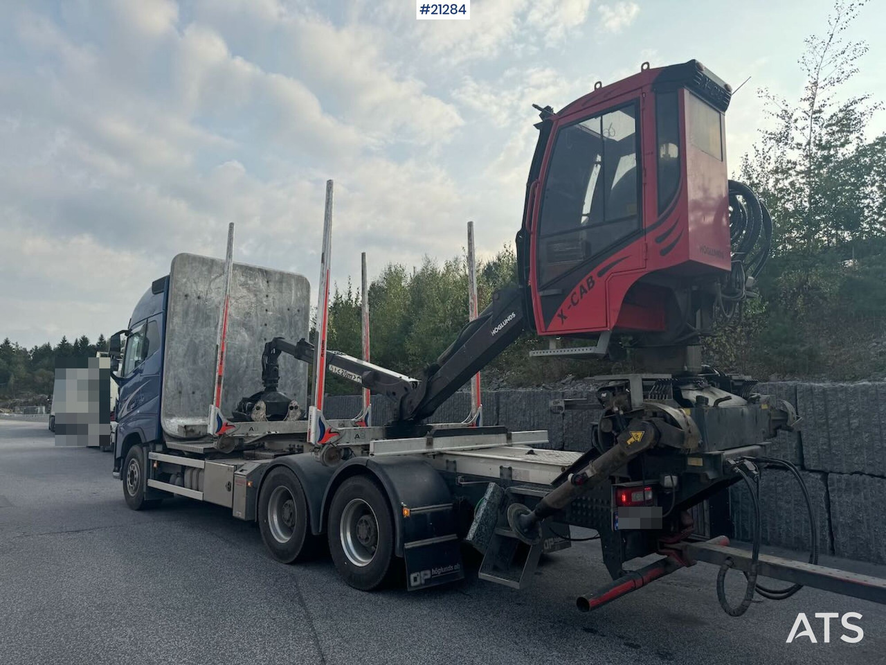 Volvo FH750 - 木材运输车, 起重车:图3 Volvo FH750 - 木材运输车, 起重车:图3