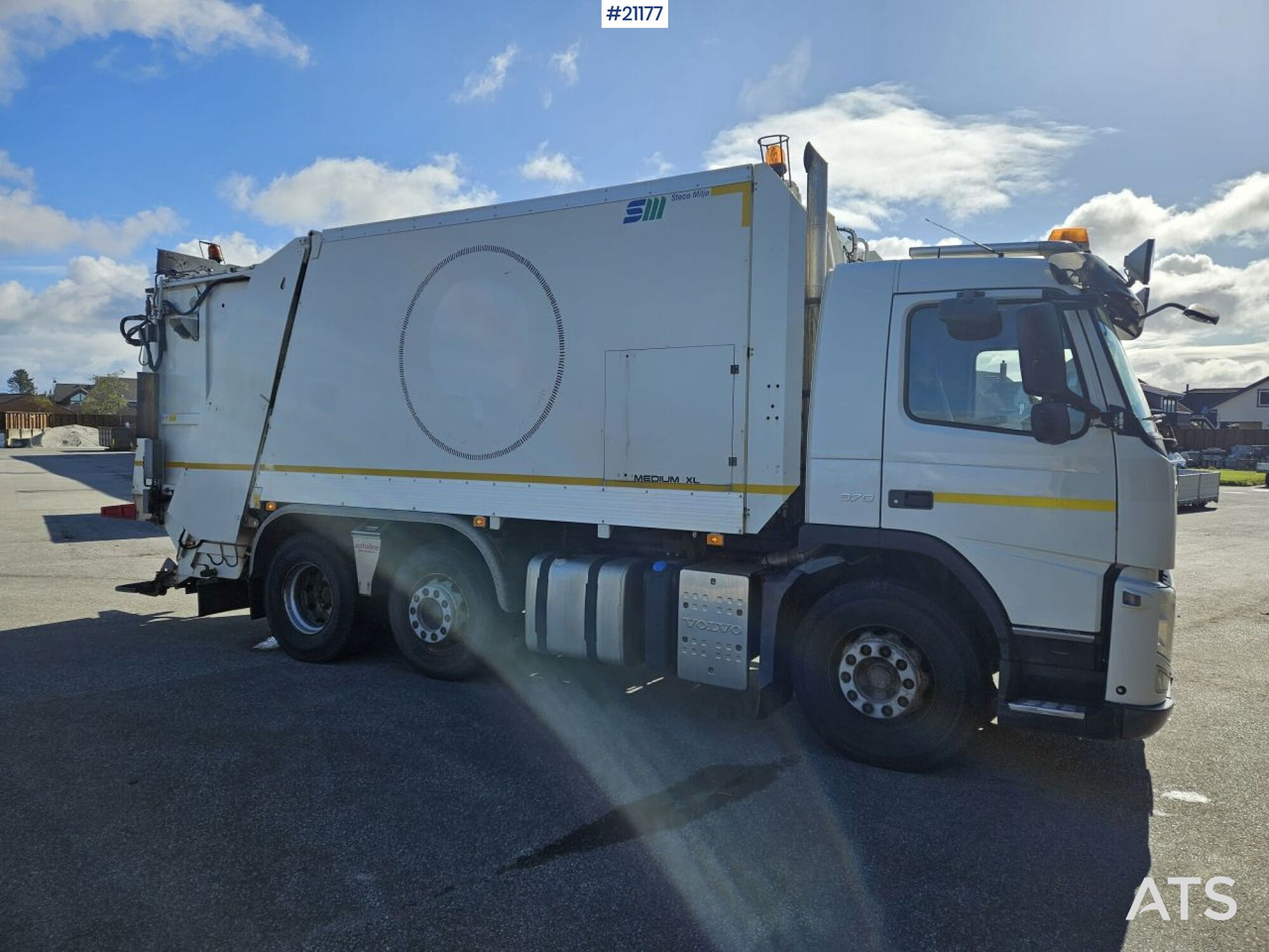 Volvo FM370 6x2 1-kammer komprimatorbil med Zoeller påbygg - 垃圾车:图3 Volvo FM370 6x2 1-kammer komprimatorbil med Zoeller påbygg - 垃圾车:图3