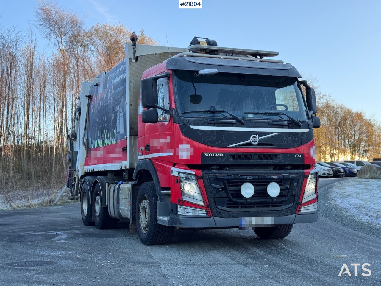 Volvo FM460 6x2 komprimatorbil med Joab 1-kammer - 垃圾车:图4 Volvo FM460 6x2 komprimatorbil med Joab 1-kammer - 垃圾车:图4