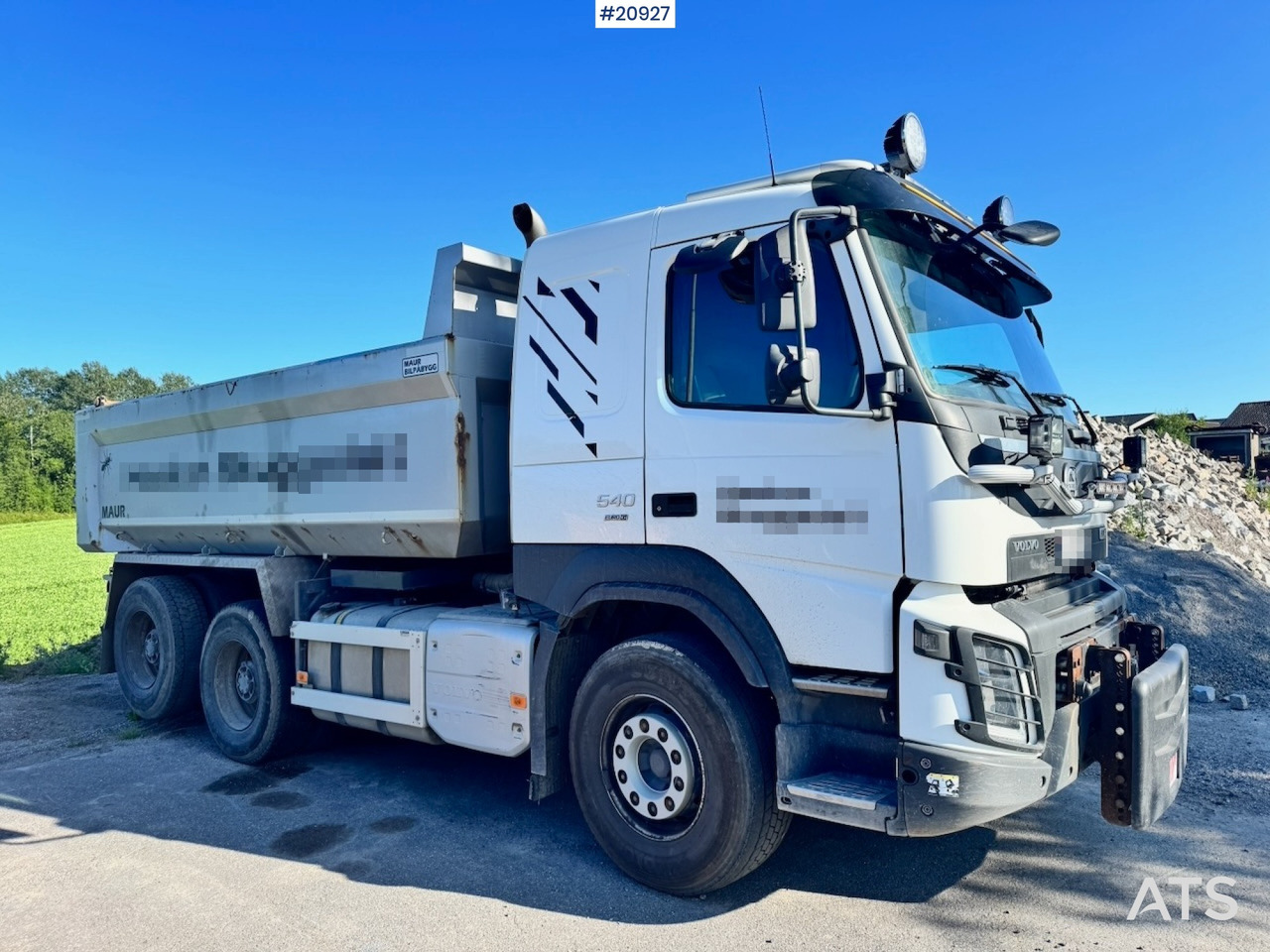 Volvo FMX 540 - 翻斗车:图2 Volvo FMX 540 - 翻斗车:图2