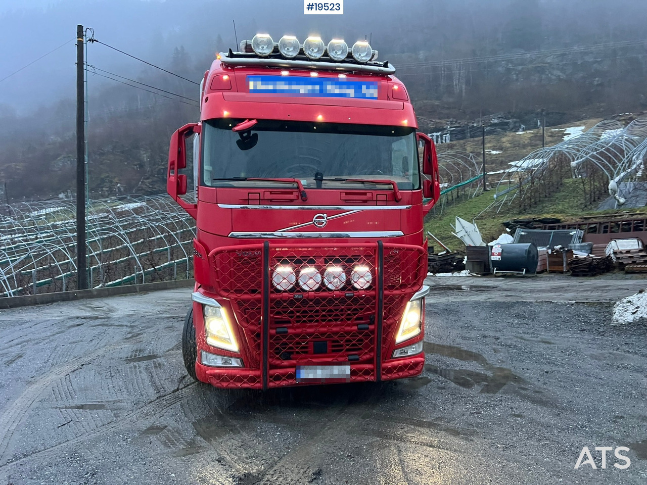 Volvo Fh540 8x4 Tømmerbil m/ 2016 M110L80 Palfinger krane og tømmerklype - 木材运输车:图3 Volvo Fh540 8x4 Tømmerbil m/ 2016 M110L80 Palfinger krane og tømmerklype - 木材运输车:图3