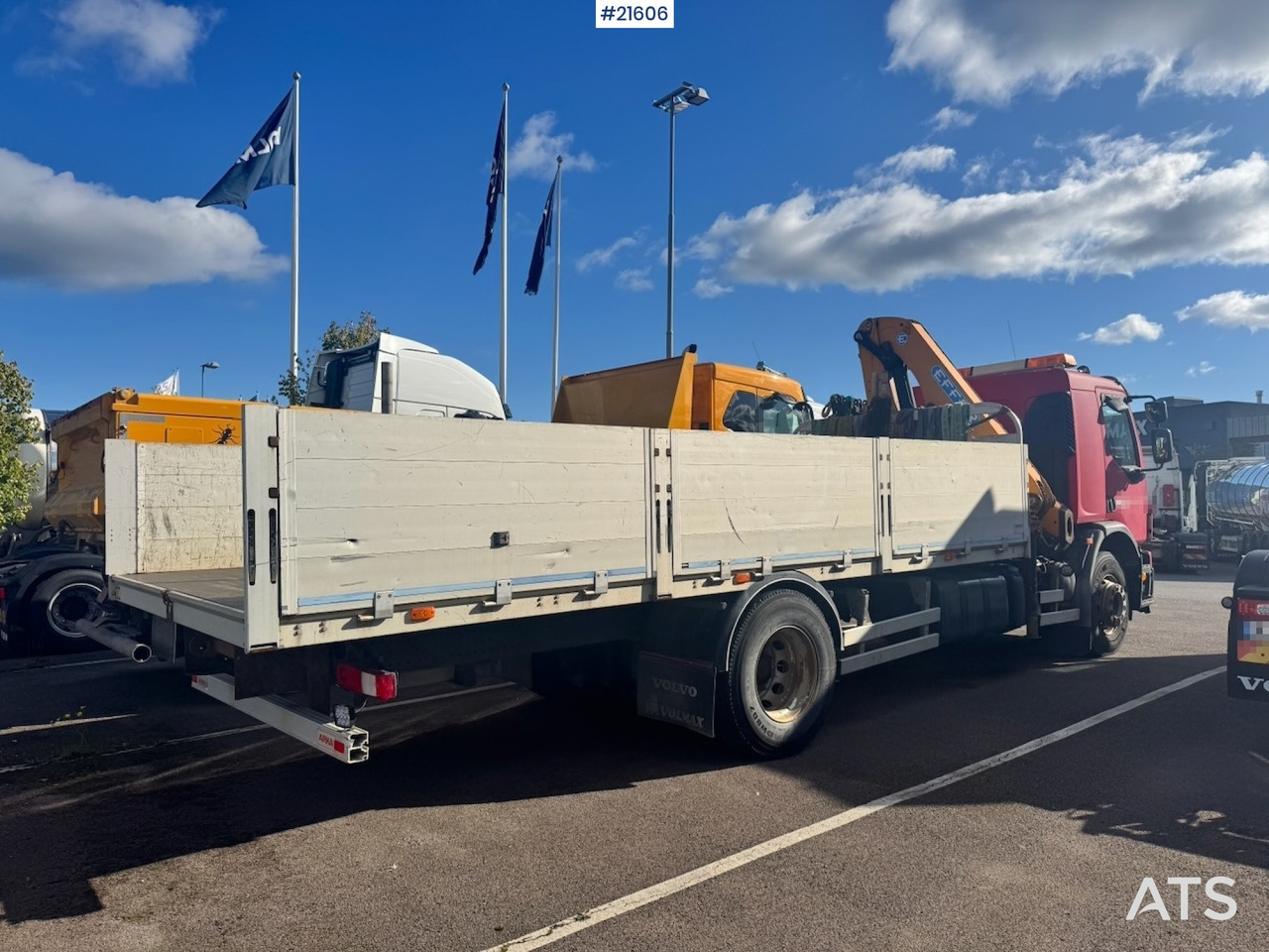 Volvo Volvo FE320 4x2 Kranbil m/ Effer 145 Kran - 起重车:图4 Volvo Volvo FE320 4x2 Kranbil m/ Effer 145 Kran - 起重车:图4