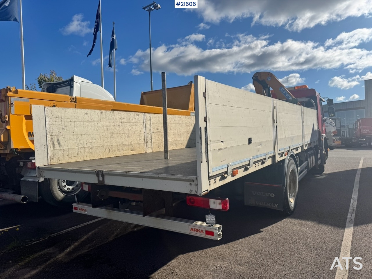 Volvo Volvo FE320 4x2 Kranbil m/ Effer 145 Kran - 起重车:图5 Volvo Volvo FE320 4x2 Kranbil m/ Effer 145 Kran - 起重车:图5