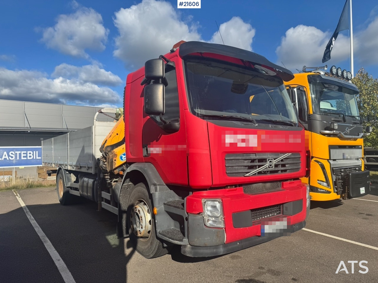 Volvo Volvo FE320 4x2 Kranbil m/ Effer 145 Kran - 起重车:图2 Volvo Volvo FE320 4x2 Kranbil m/ Effer 145 Kran - 起重车:图2